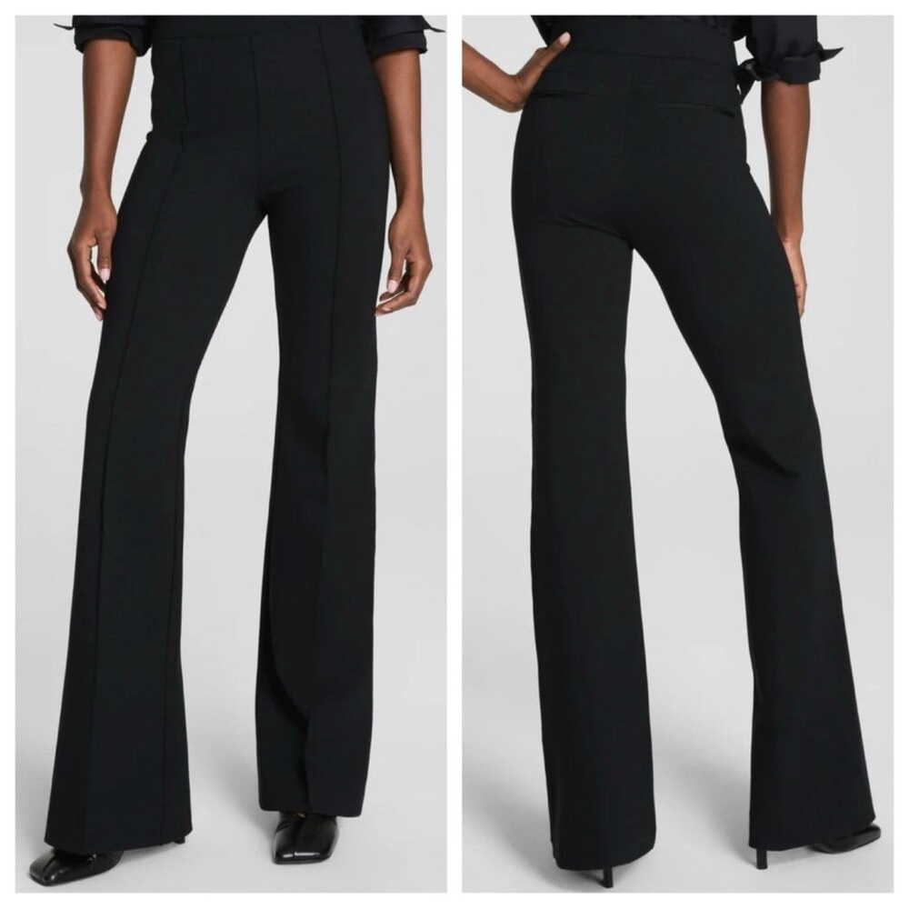 SPANX Ponte Flare Pant in Classic Black Size Extra Large